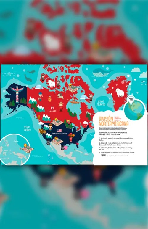Mapa Misionero